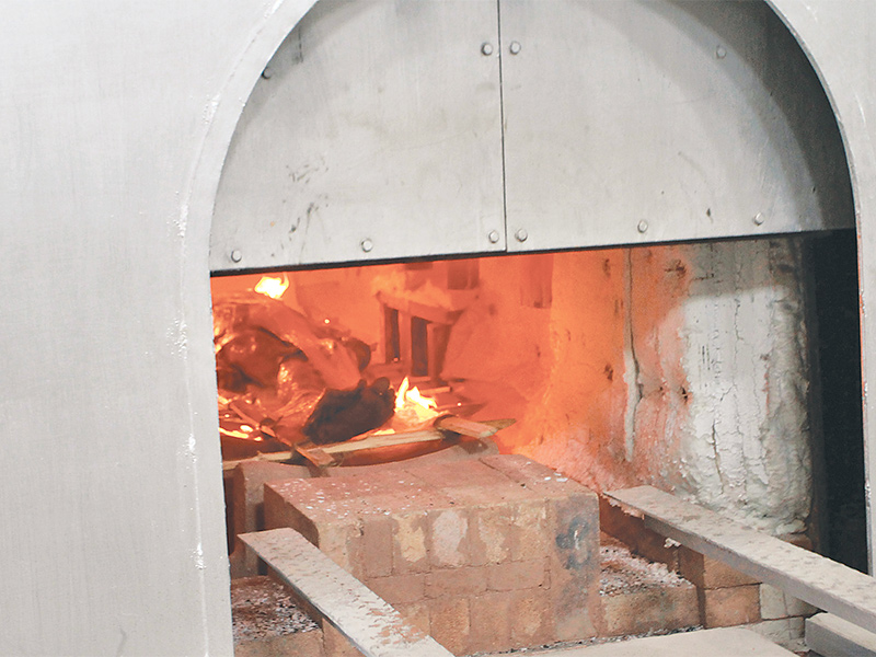 Electric crematorium PADT cremates two bodies on trial