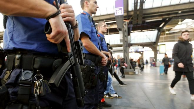 Suspect hunt prompts raised Geneva alert