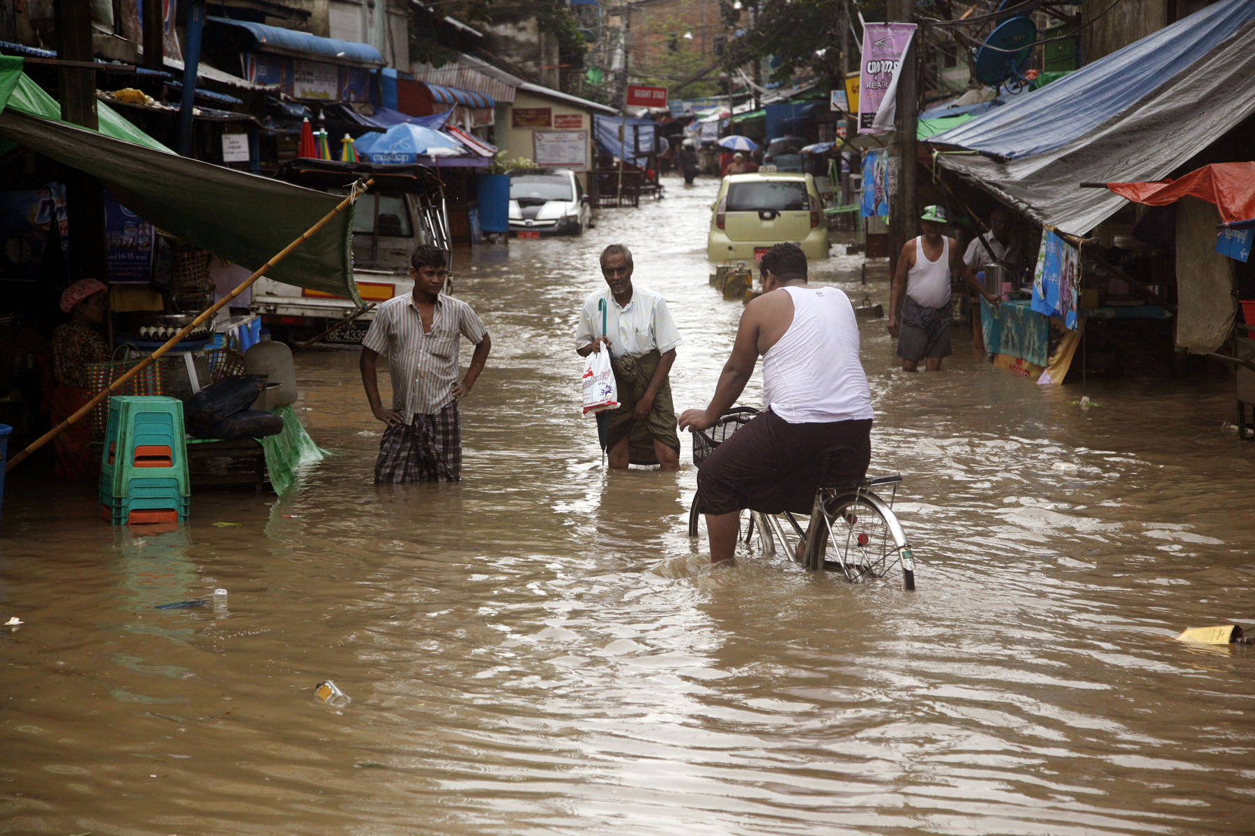 Myanmar floods: President declares state of emergency