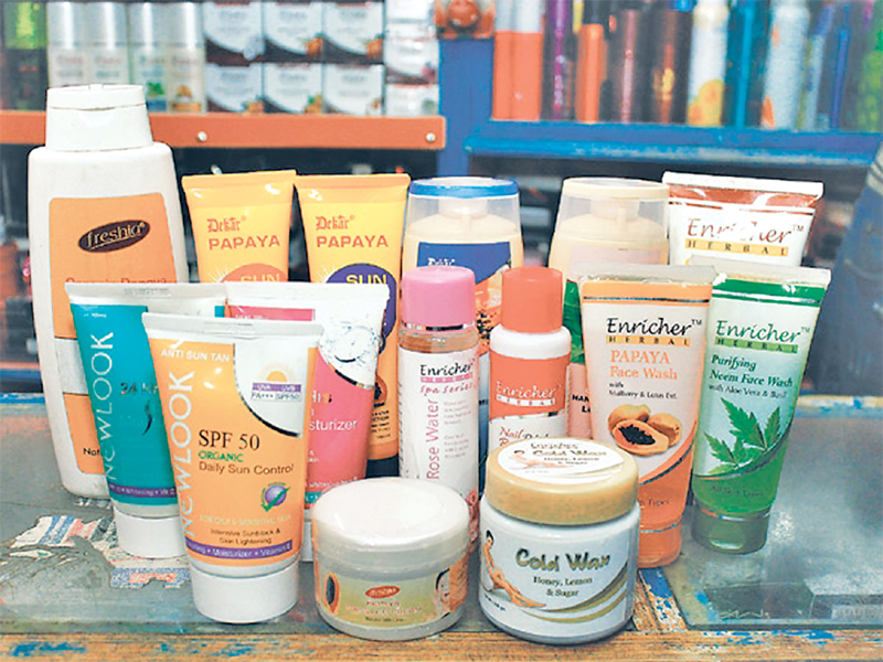 Cosmetic industry down by unrest, trade embargo