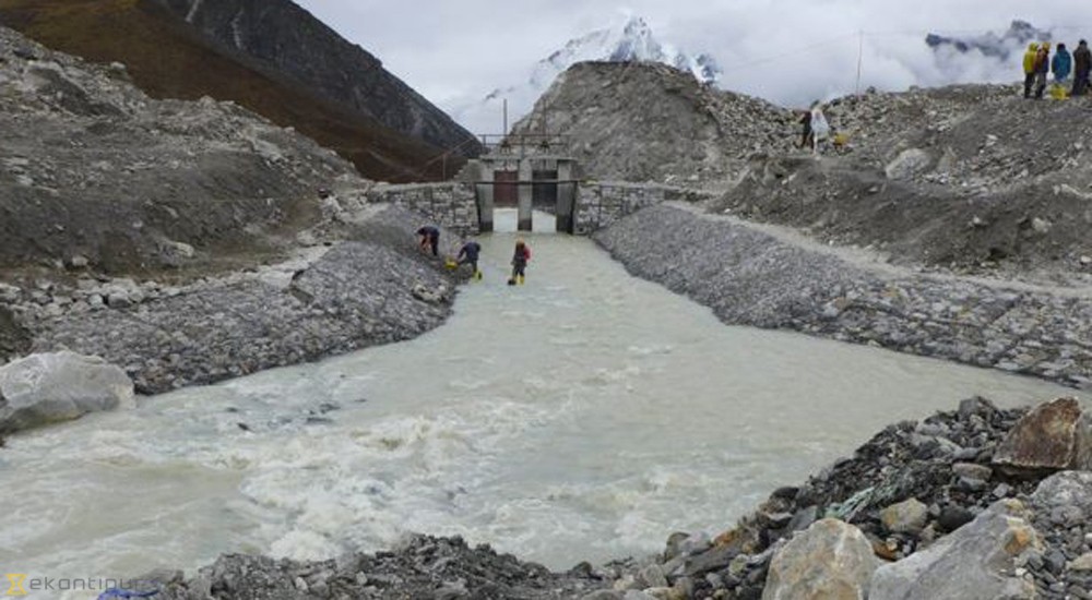 Possible risk of Imja Glacial Lake outburst down