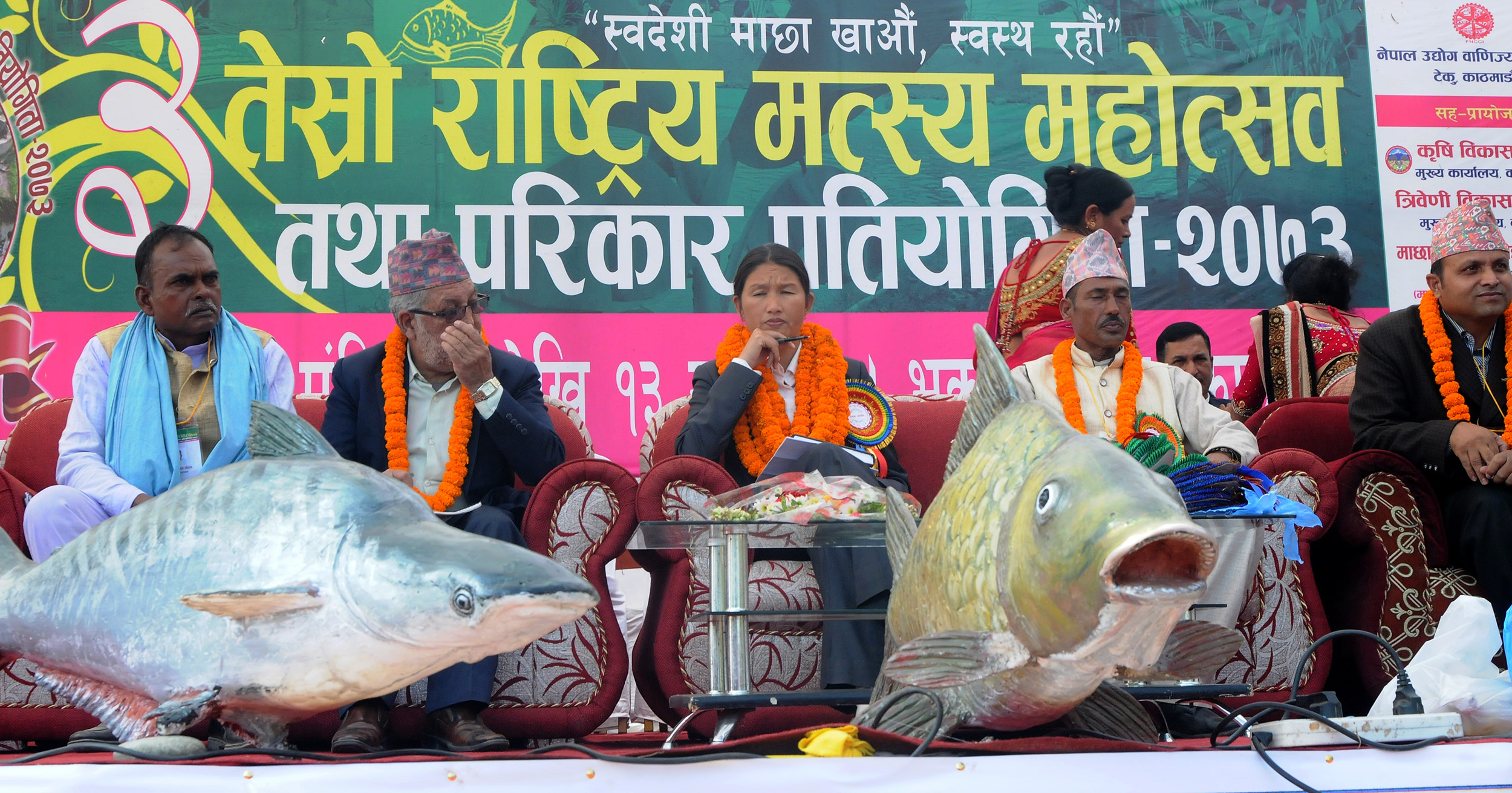 National Fish Festival organised at Bhrikutimandap (Photo feature)