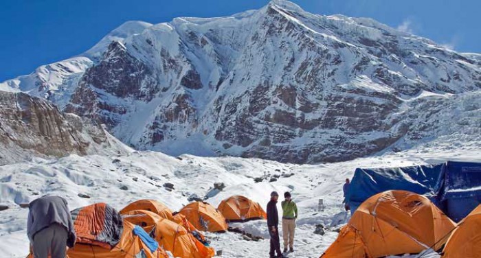 Repair Of Trekking Route Up To Dhaulagiri Base Camp Begins