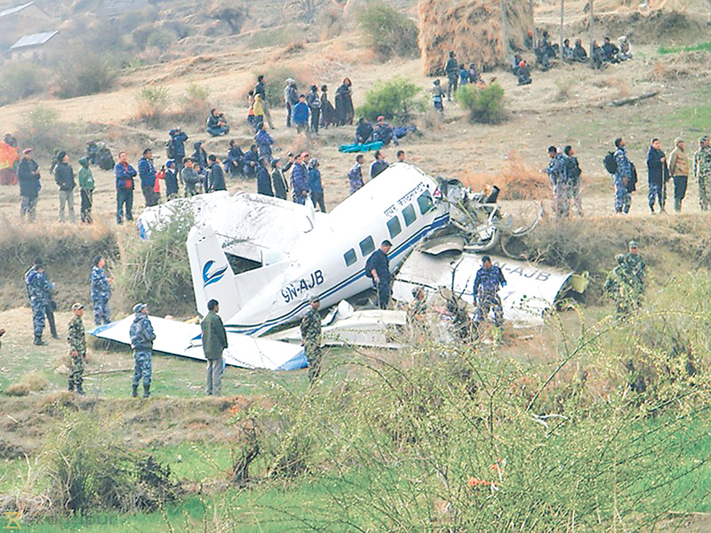 Air Kasthamandap crash caused by ‘engine failure’