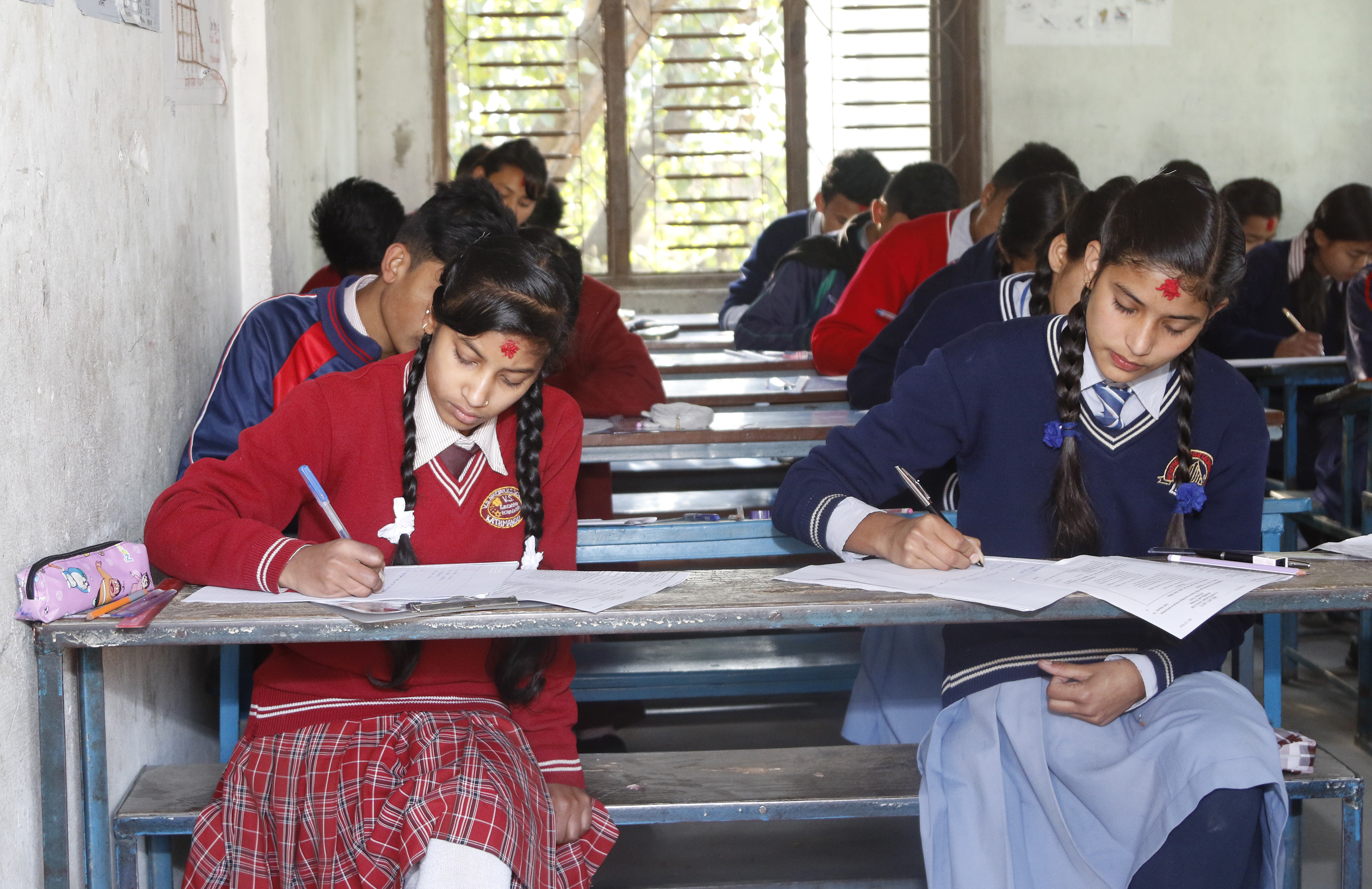 secondary-education-exam-begins-across-the-country-in-photos