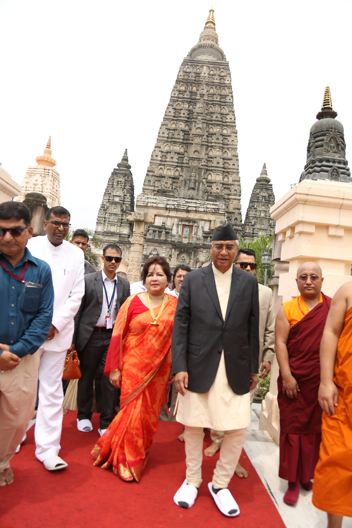 PM Deuba visits Bodh Gaya