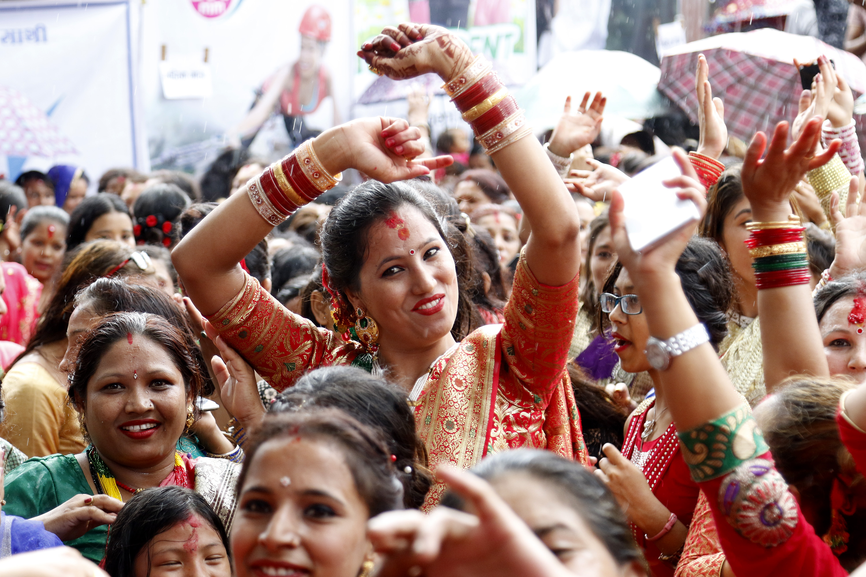 Hindu women mark Teej festival 2017 (in pictures)