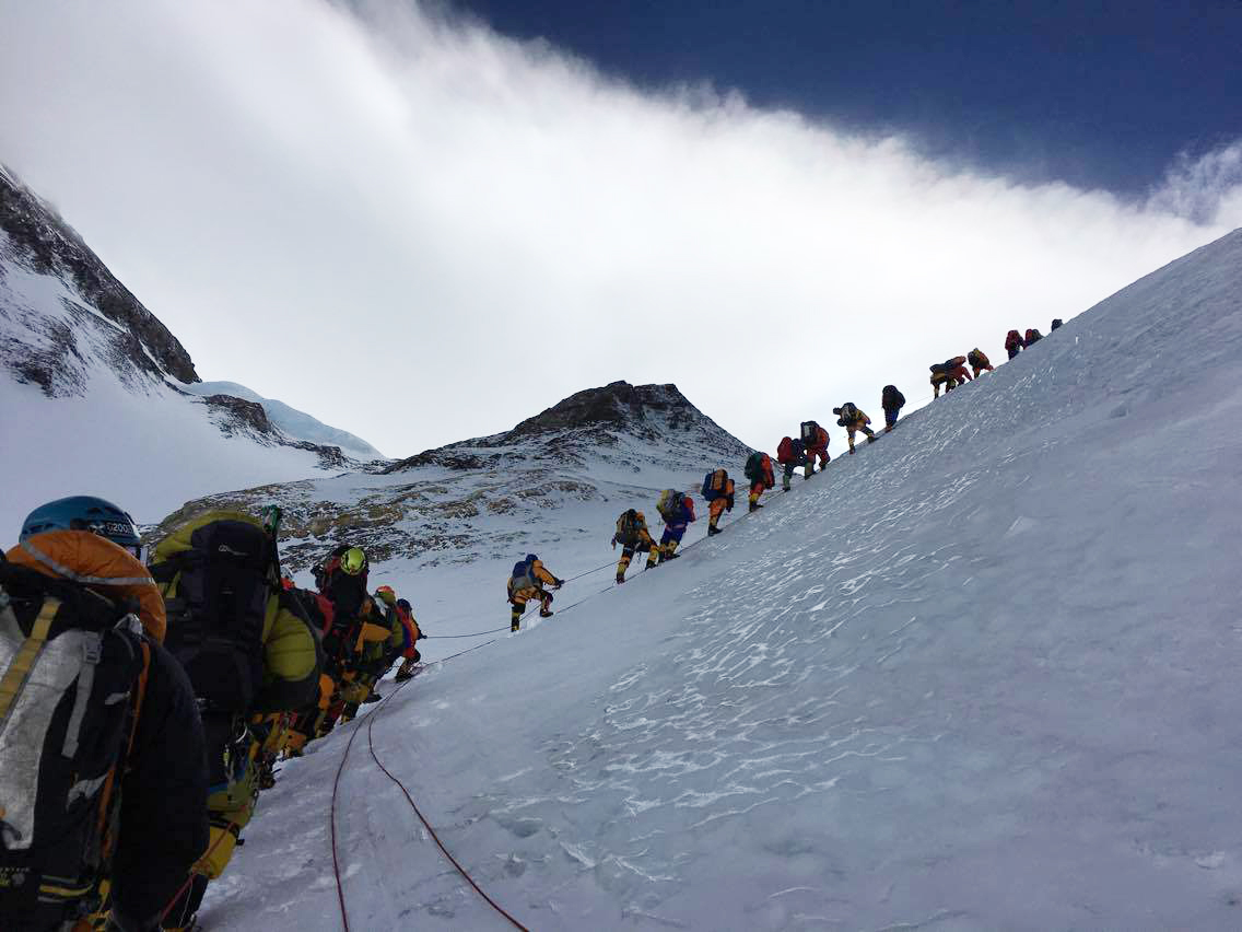445 reach Mount Everest summit this spring: Govt