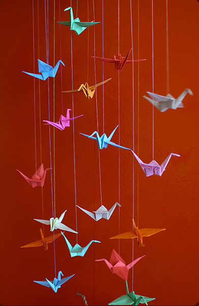 A thousand cranes