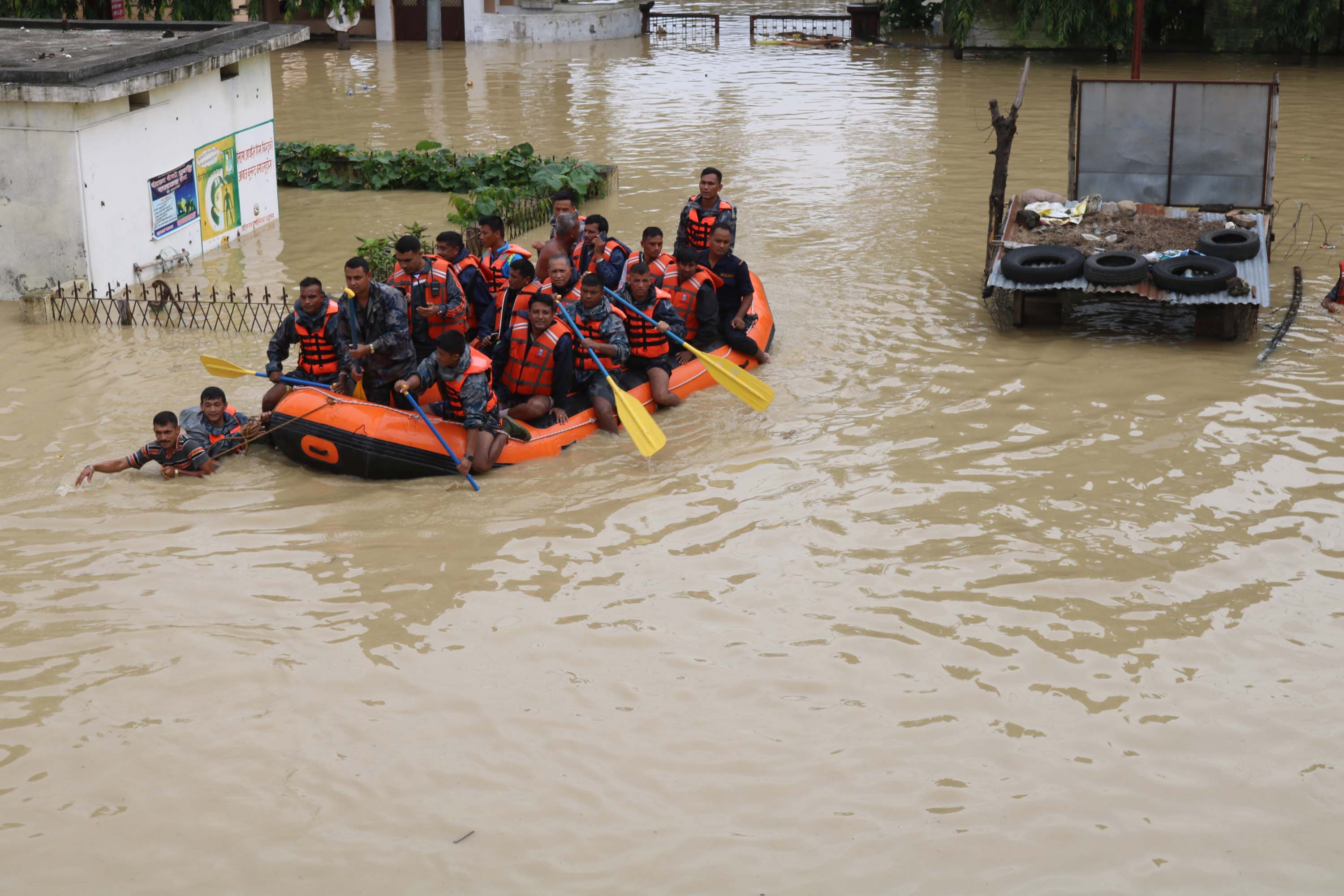 Death toll from flood, landslide climbs to 91; 38 missing