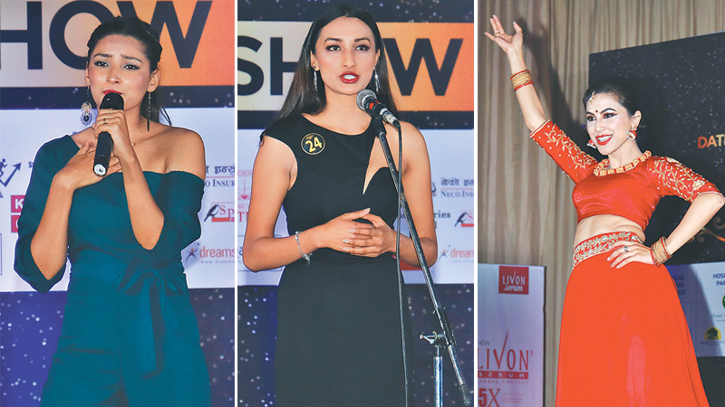 Bold subject matters on Miss Nepal 2018 talent show