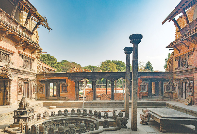 Restoring the most beautiful courtyard in Nepal