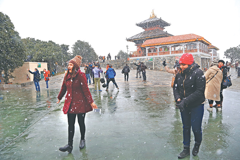 Snowfall hits Nepal as ‘severe’ weather rolls across country