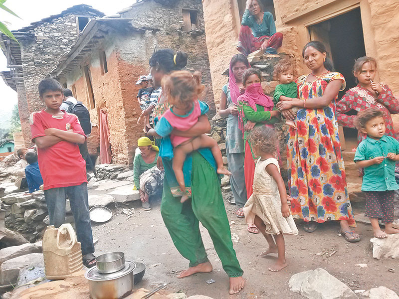 Badis in Bajhang turn to begging to feed themselves