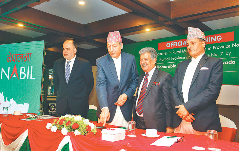 Nabil Bank opens 12 new branches in rural areas