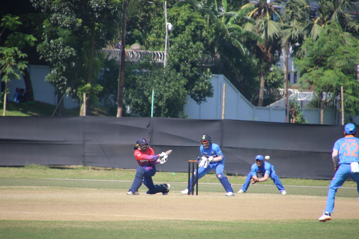 Nepal lose opening match against India Under-23 by seven wickets