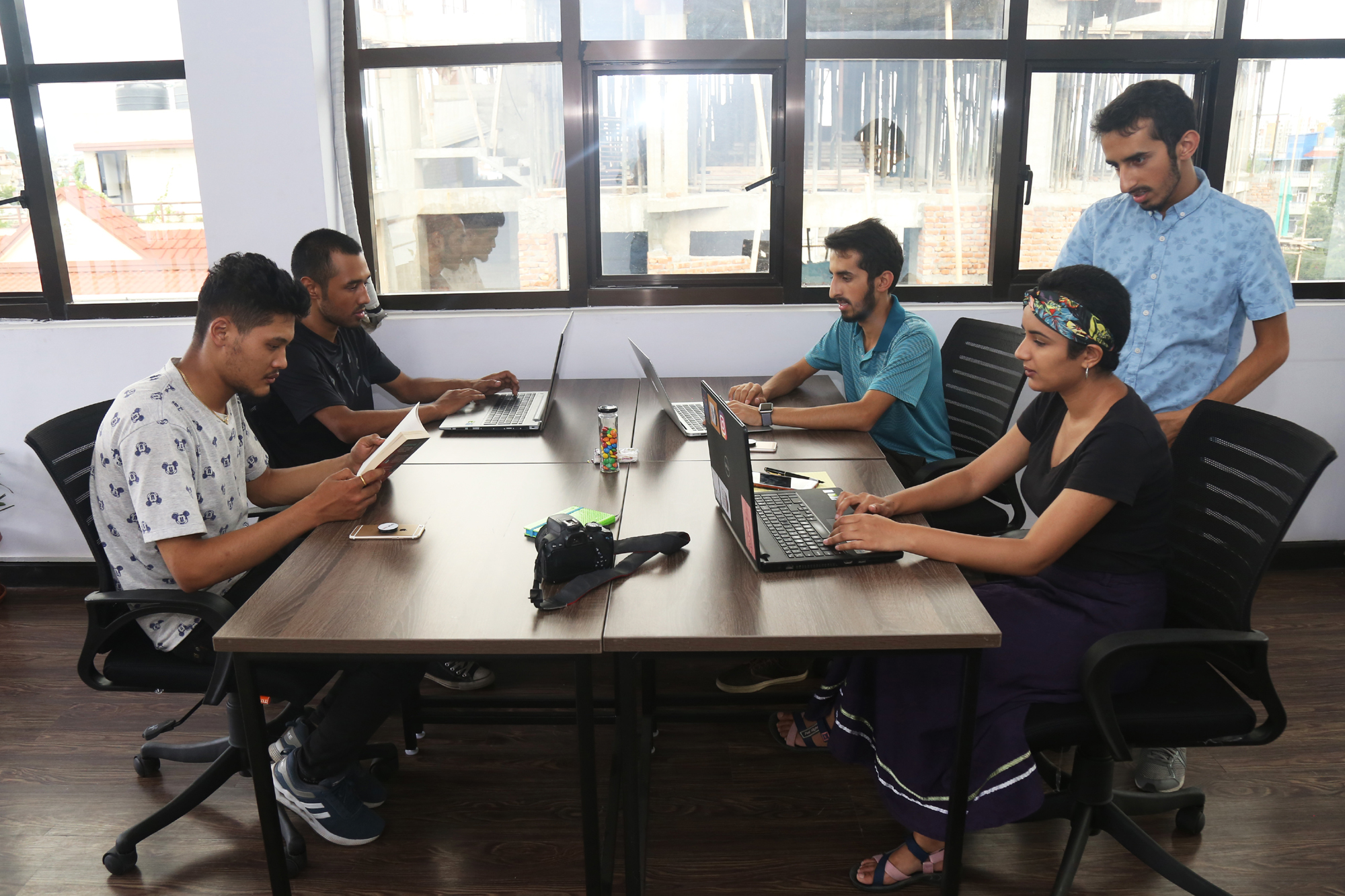 Nepali startups thriving in shared work spaces