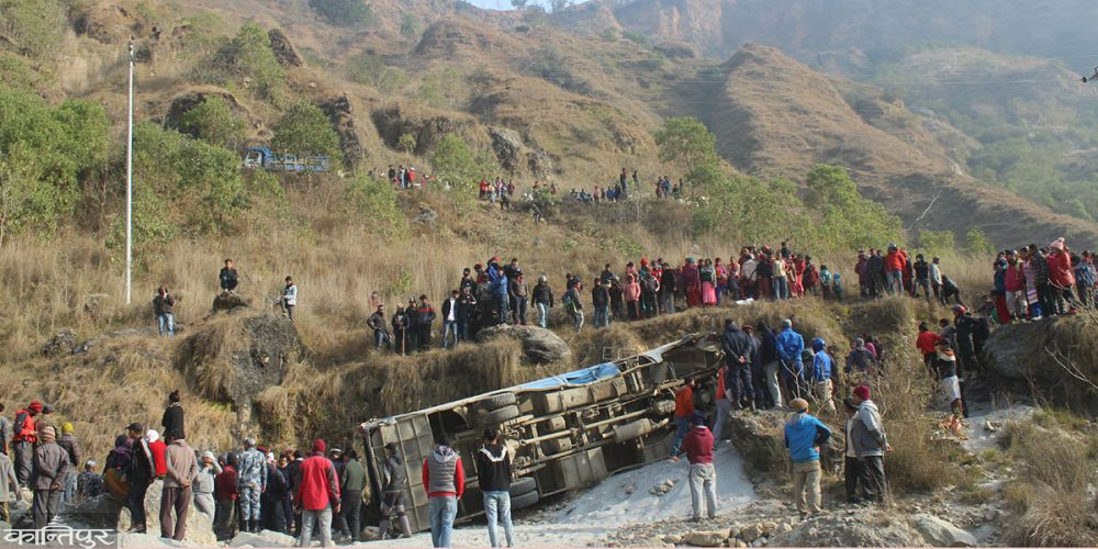 Seven dead, 33 injured in Parbat bus accident