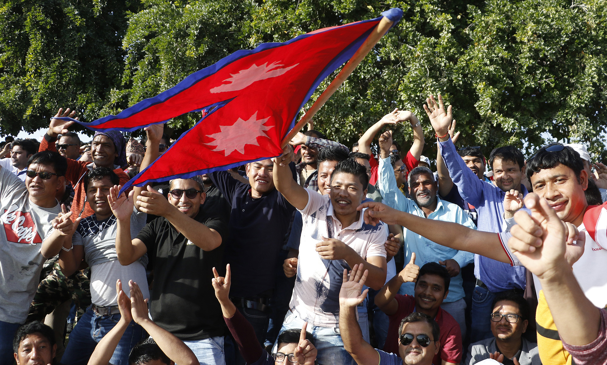 Hundreds of Nepali fans denied entry