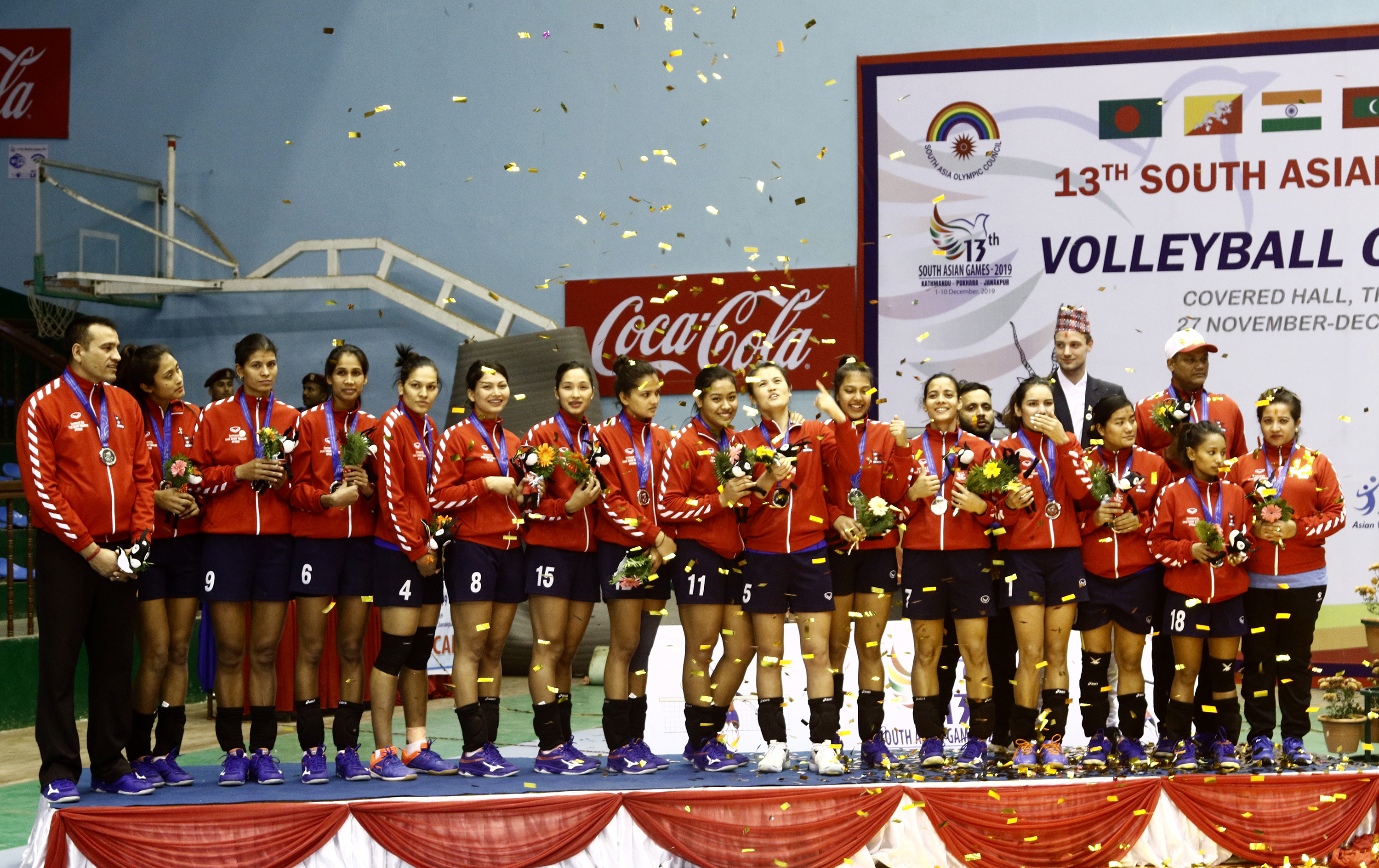 Nepali women spikers bow out with their heads held high