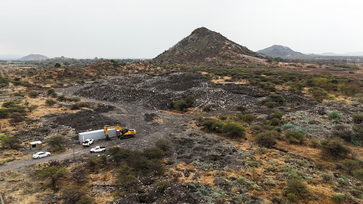 South Africa mine dump collapse kills 14 illegal miners, police say