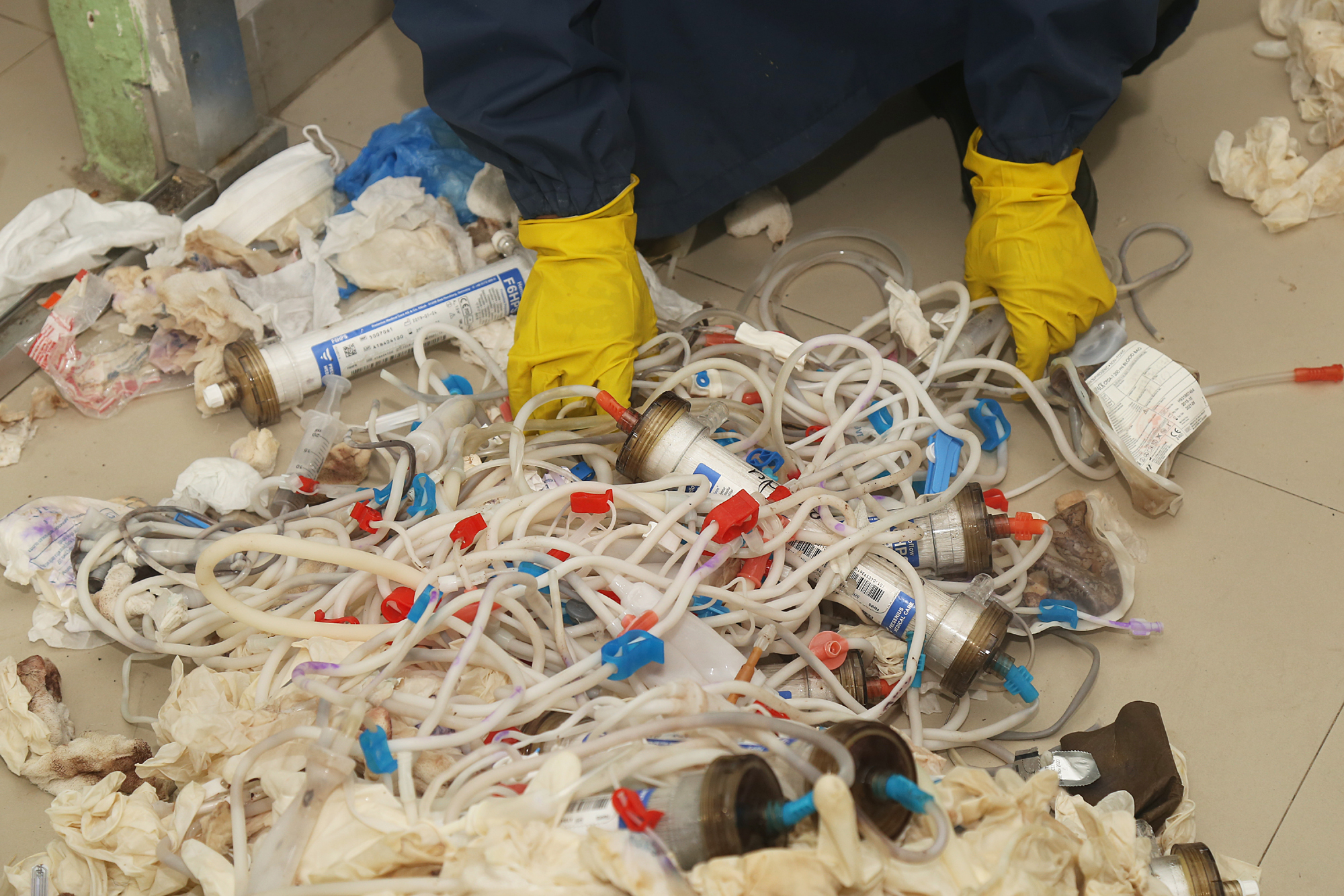 Private hospitals still burning, burying and disposing of hazardous waste together with