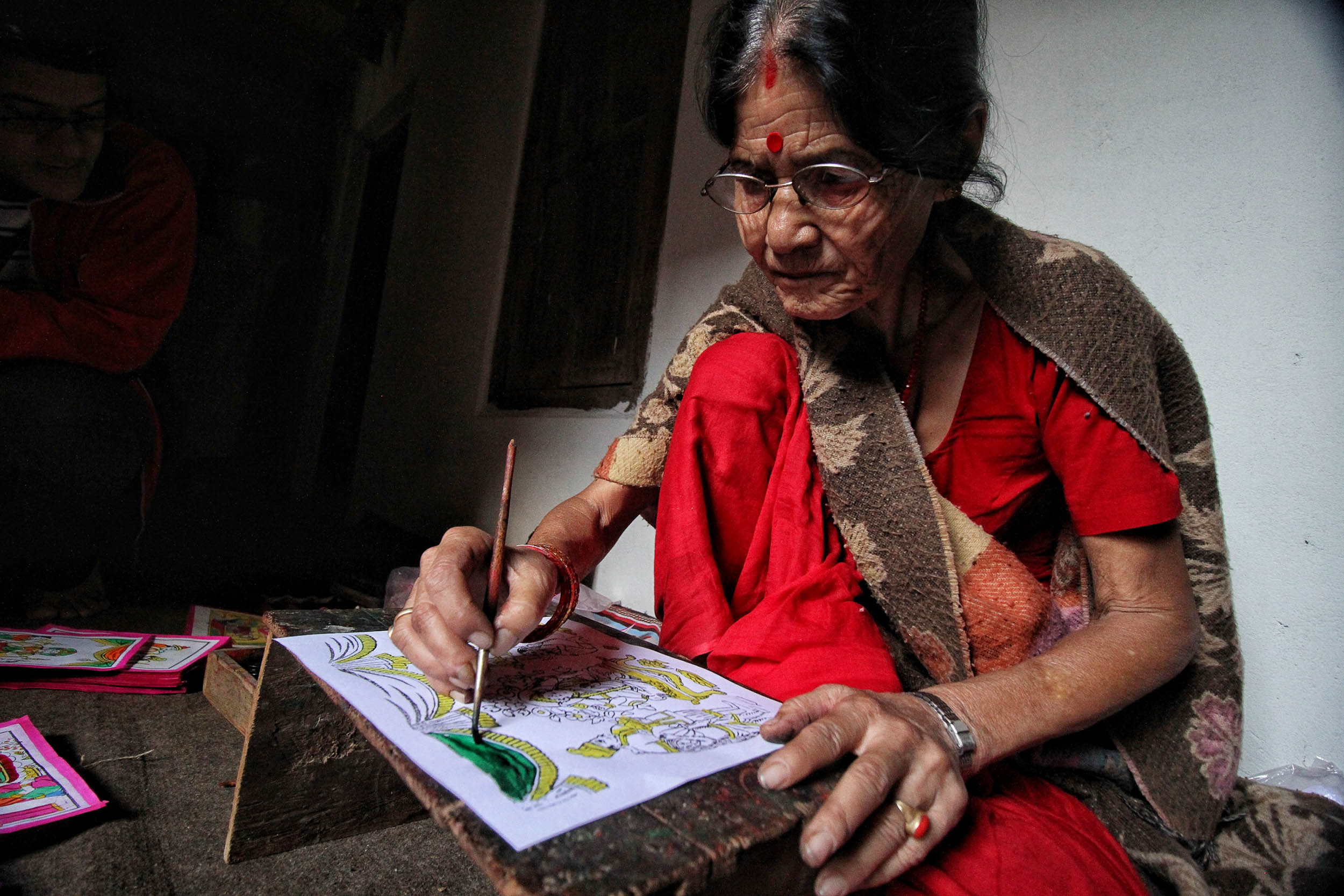 The devotional artist from Bhaktapur