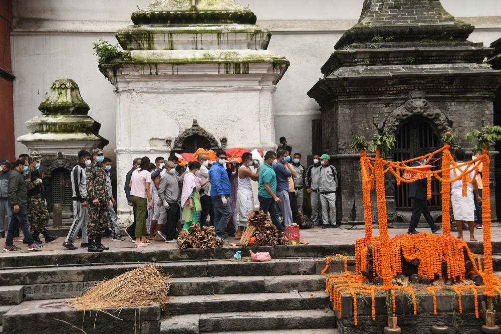 Final rites of Rastra Kavi Madhav Prasad Ghimire performed with state ...