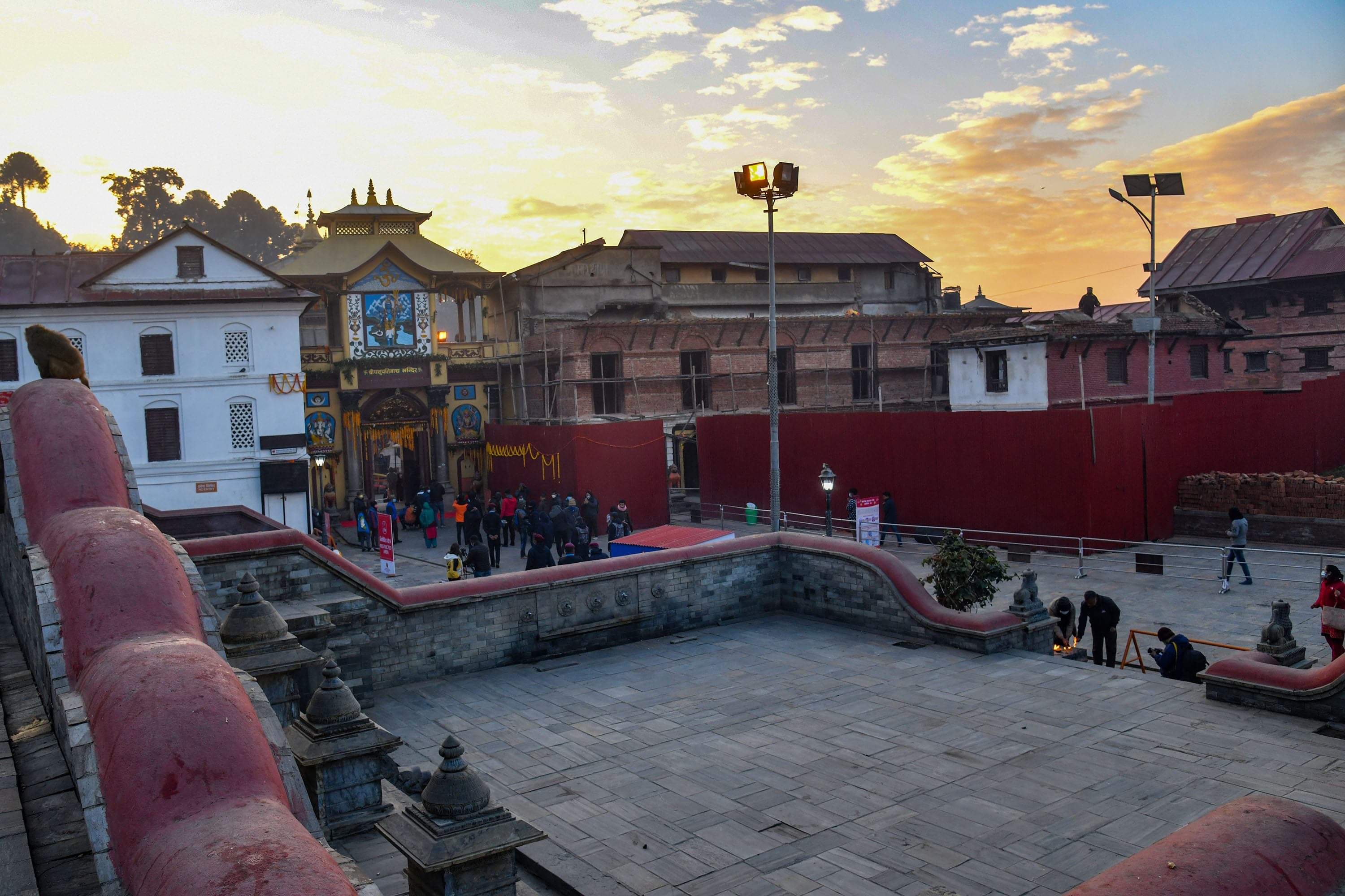 Pashupatinath Temple Closed Due To Pandemic Reopens After Nine Months 