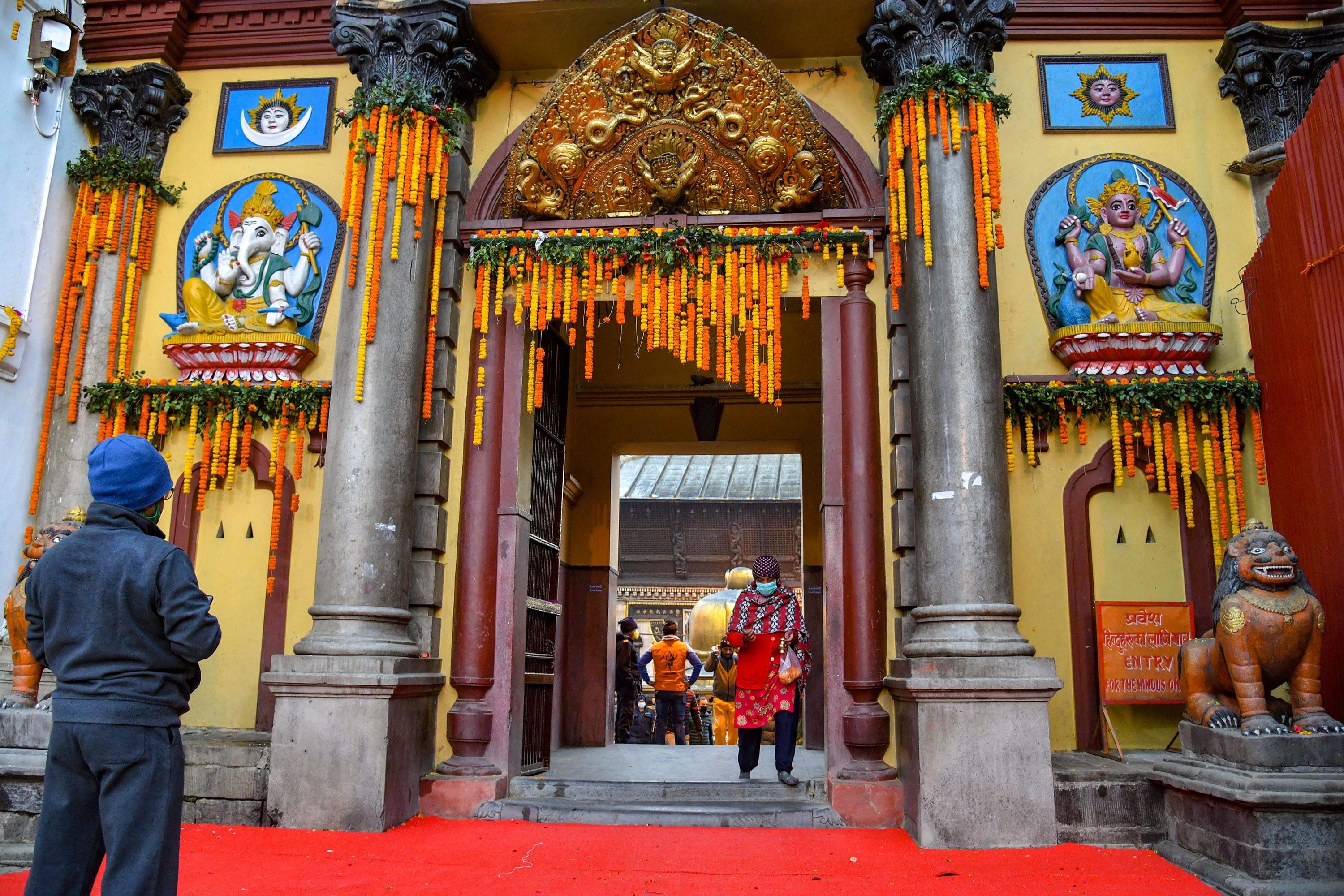 Pashupatinath Temple Closed Due To Pandemic Reopens After Nine Months