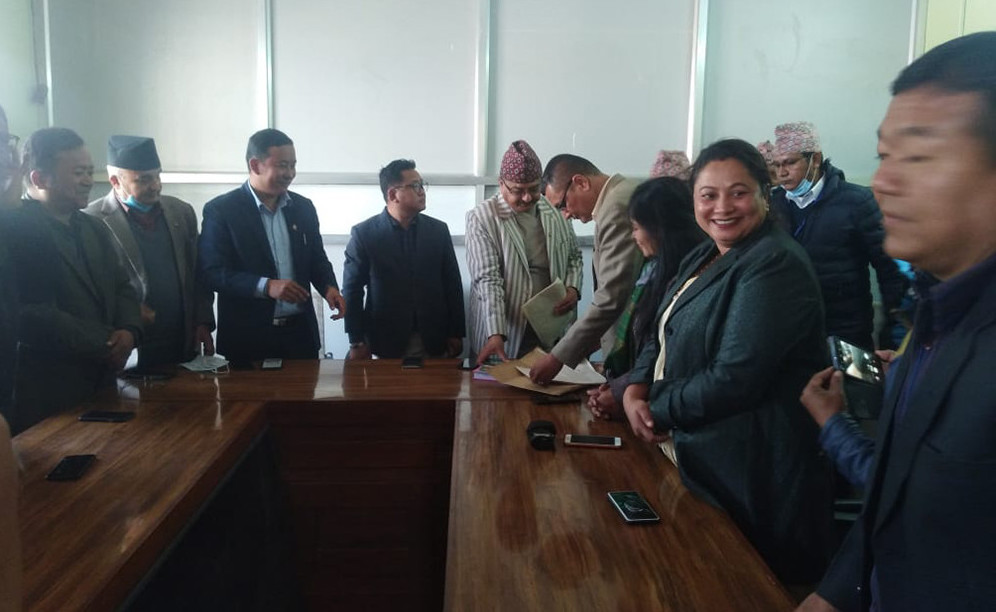 No-confidence motion filed against Province 1 Chief Minister Rai