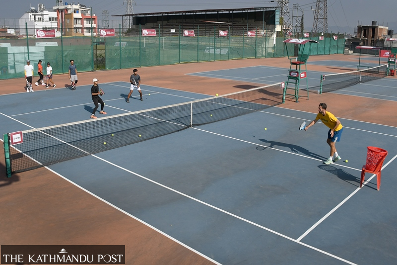 A Kathmandu tennis school aims to produce ace players