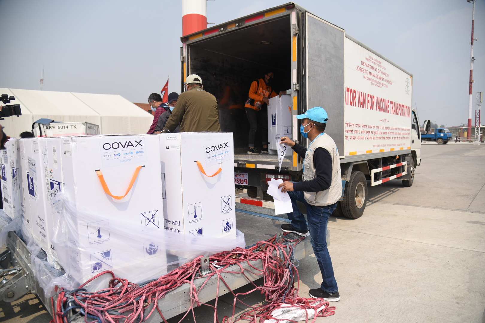 Nepal receives 348,000 doses of Covid-19 vaccine under COVAX facility