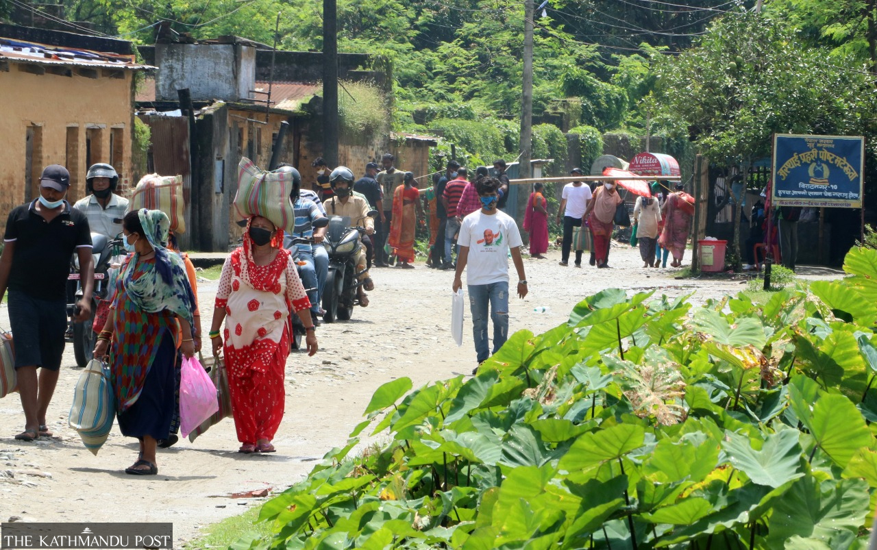 Unregulated border movement increases risk of coronavirus spread in Morang