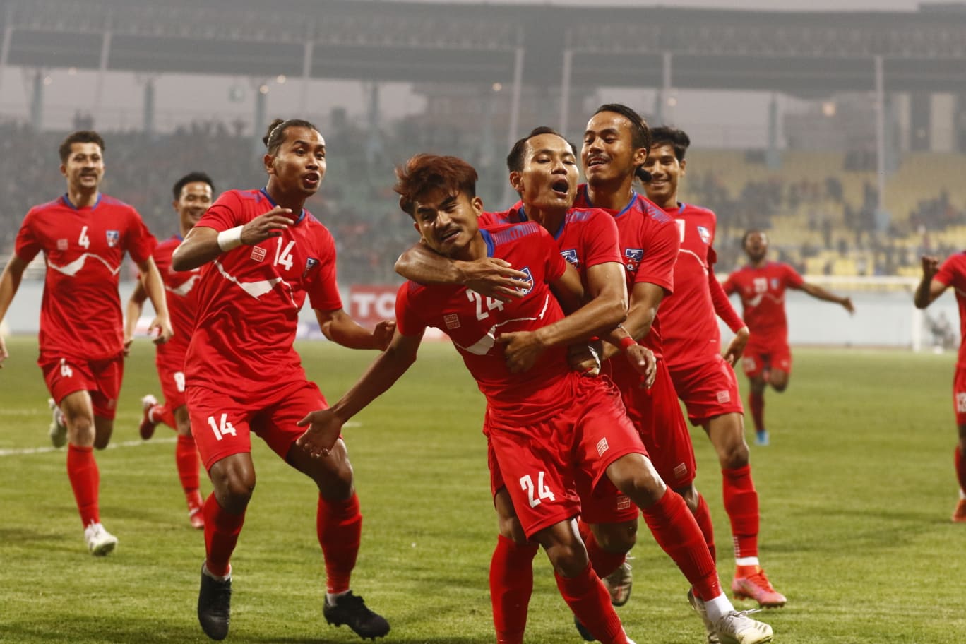 Nepal defeat Bangladesh 2-1 to clinch Three Nations Cup