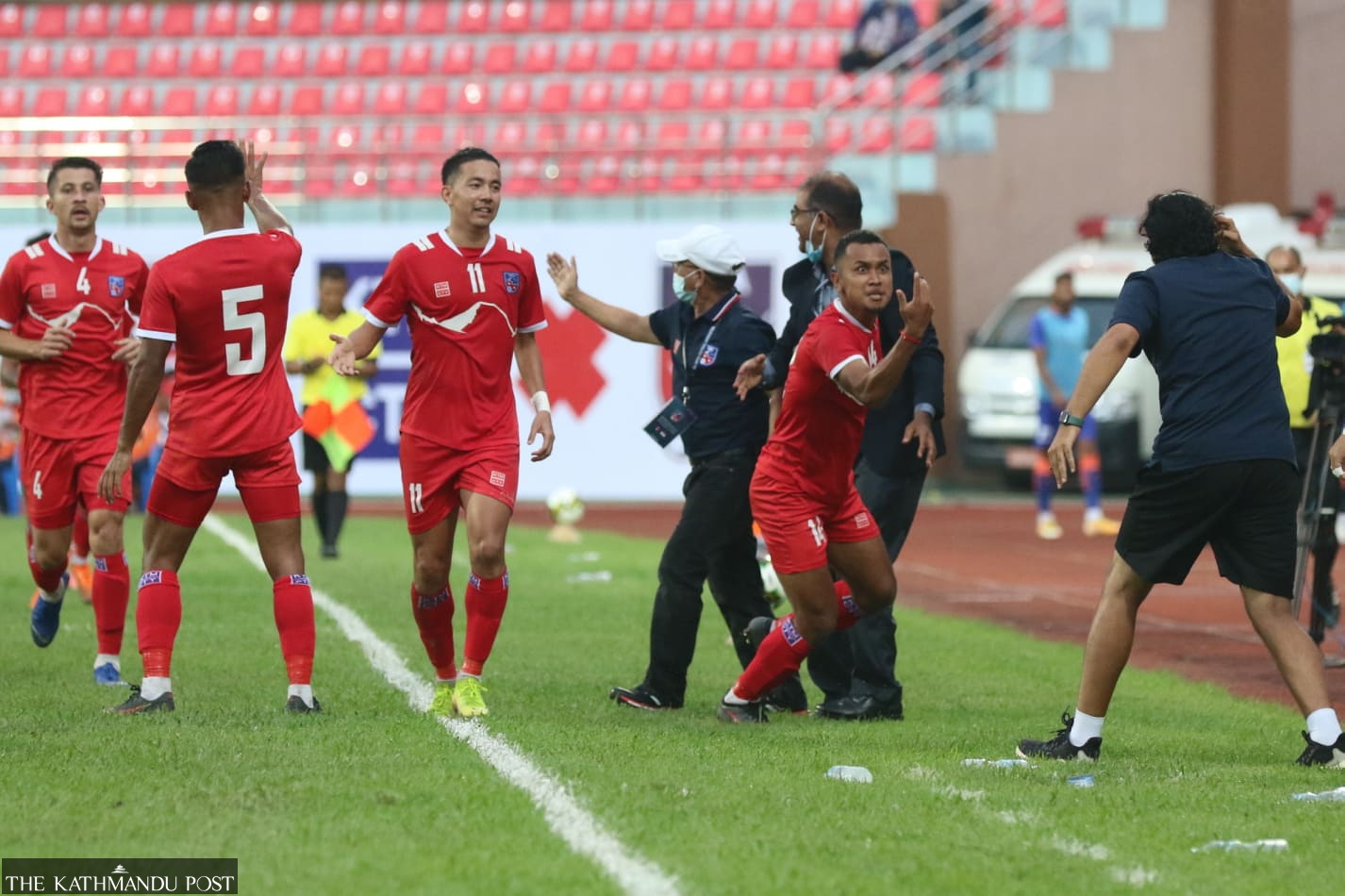 Nepal and India first friendly match ends in draw