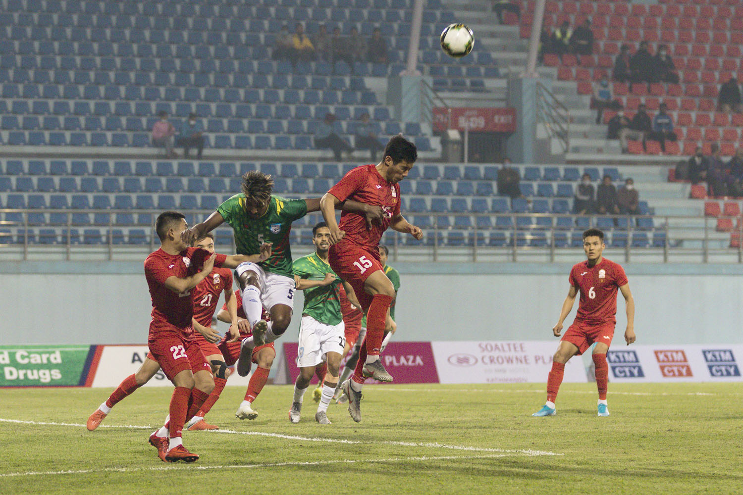 Kyrgyz own goal gives Bangladesh winning start