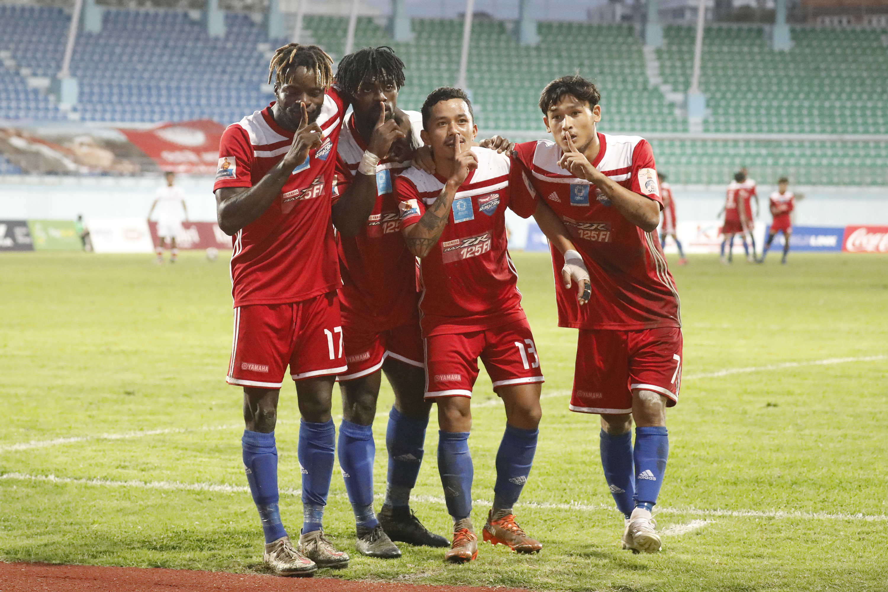 Oloumou brace sends Kathmandu Rayzrs into Nepal Super League final