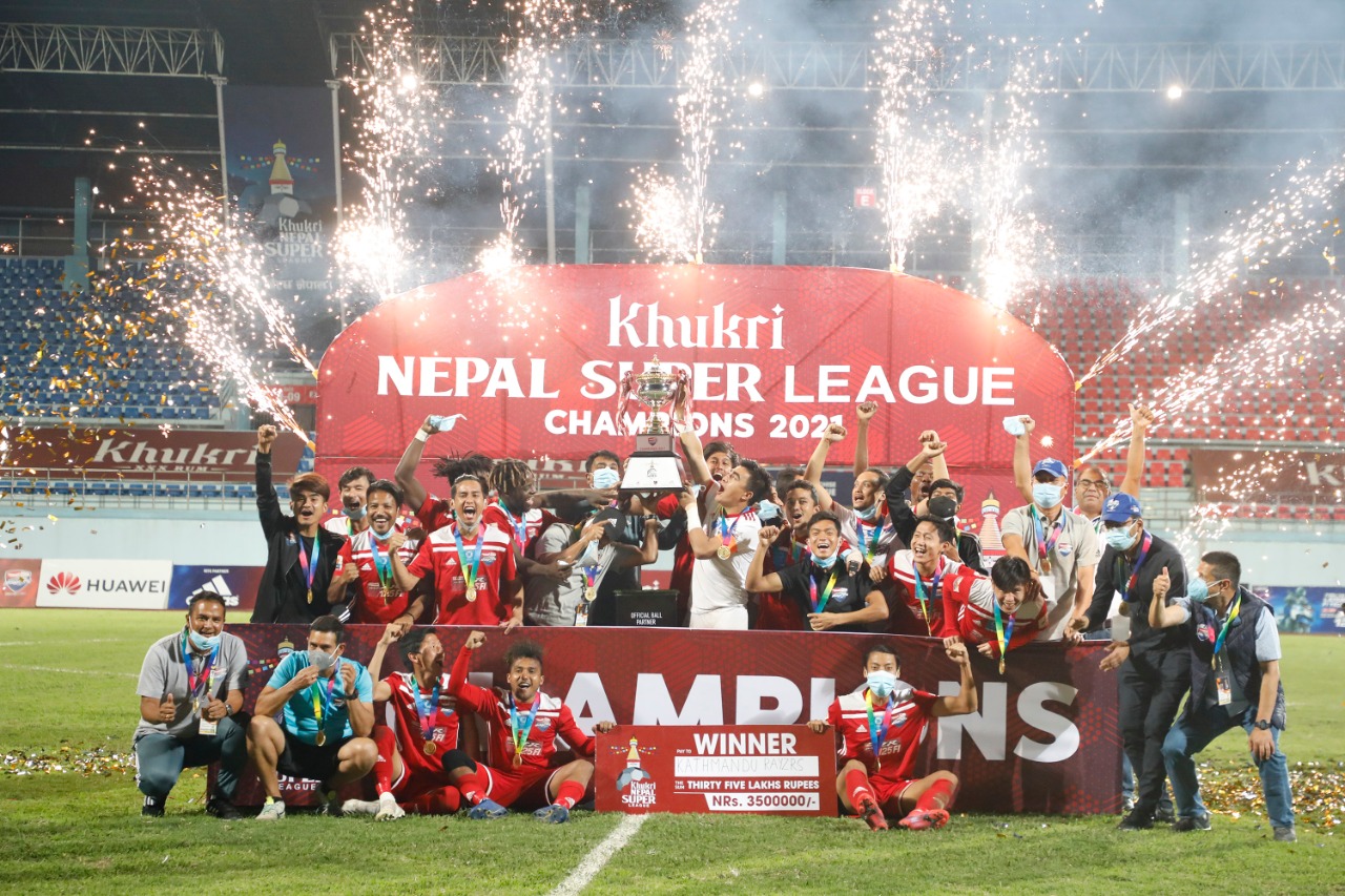 Kathmandu Rayzrs claim Nepal Super League trophy