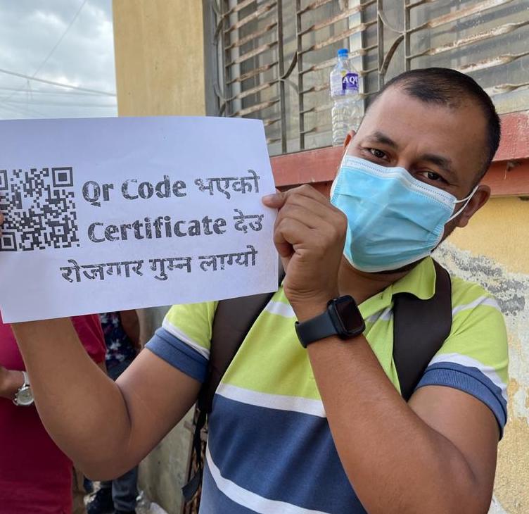 Kuwait Bound Workers Face New Obstacle As Jab Certificates Do Not Have Qr Code