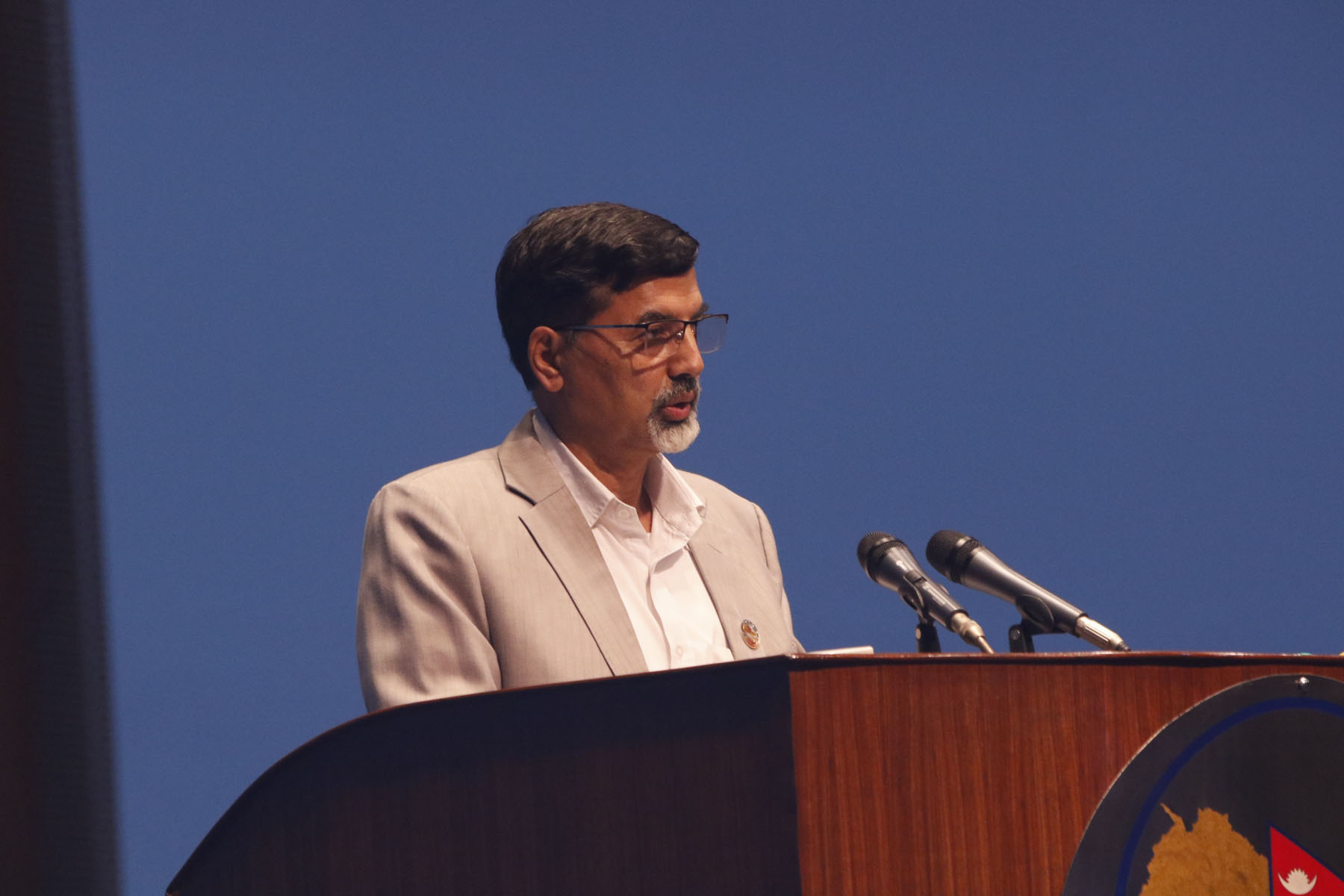 Finance minister presents ordinances on budget at reinstated House