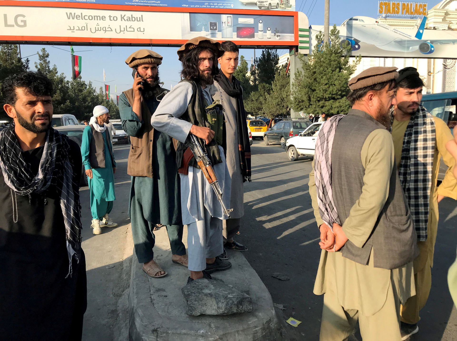 Taliban Beat Back Crowd At Kabul Airport After Seven Killed In Crush