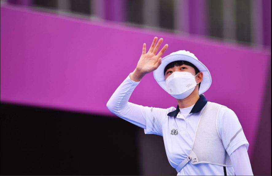 South Korea's An brushes off hairstyle critics to win third gold