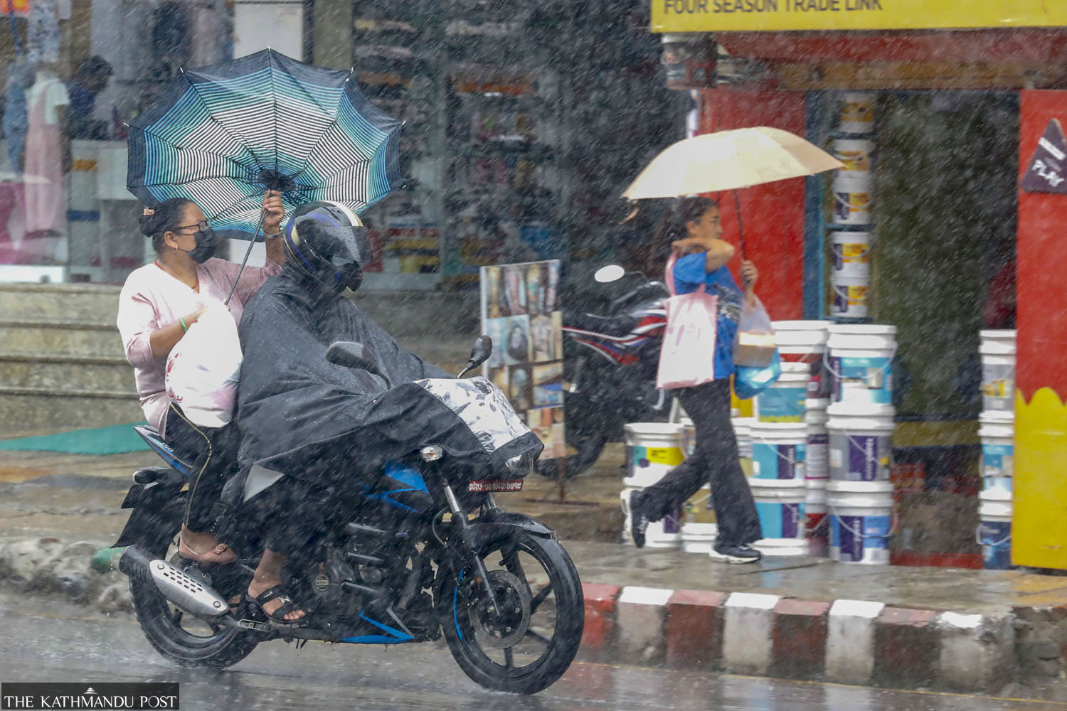 Monsoon arrives in eastern Nepal