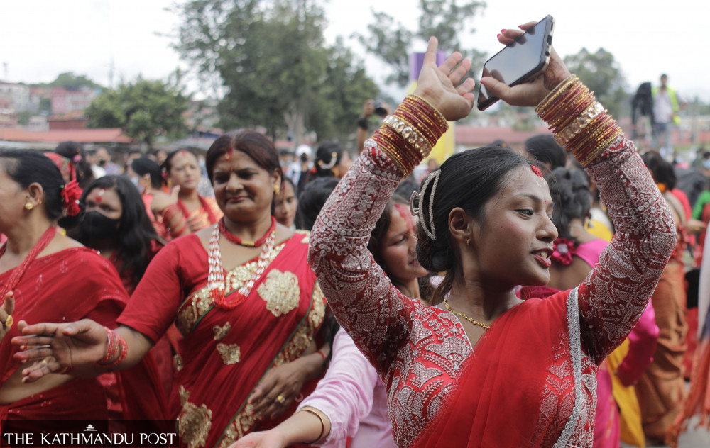 Teej Being Observed Across The Country Amid Fanfare