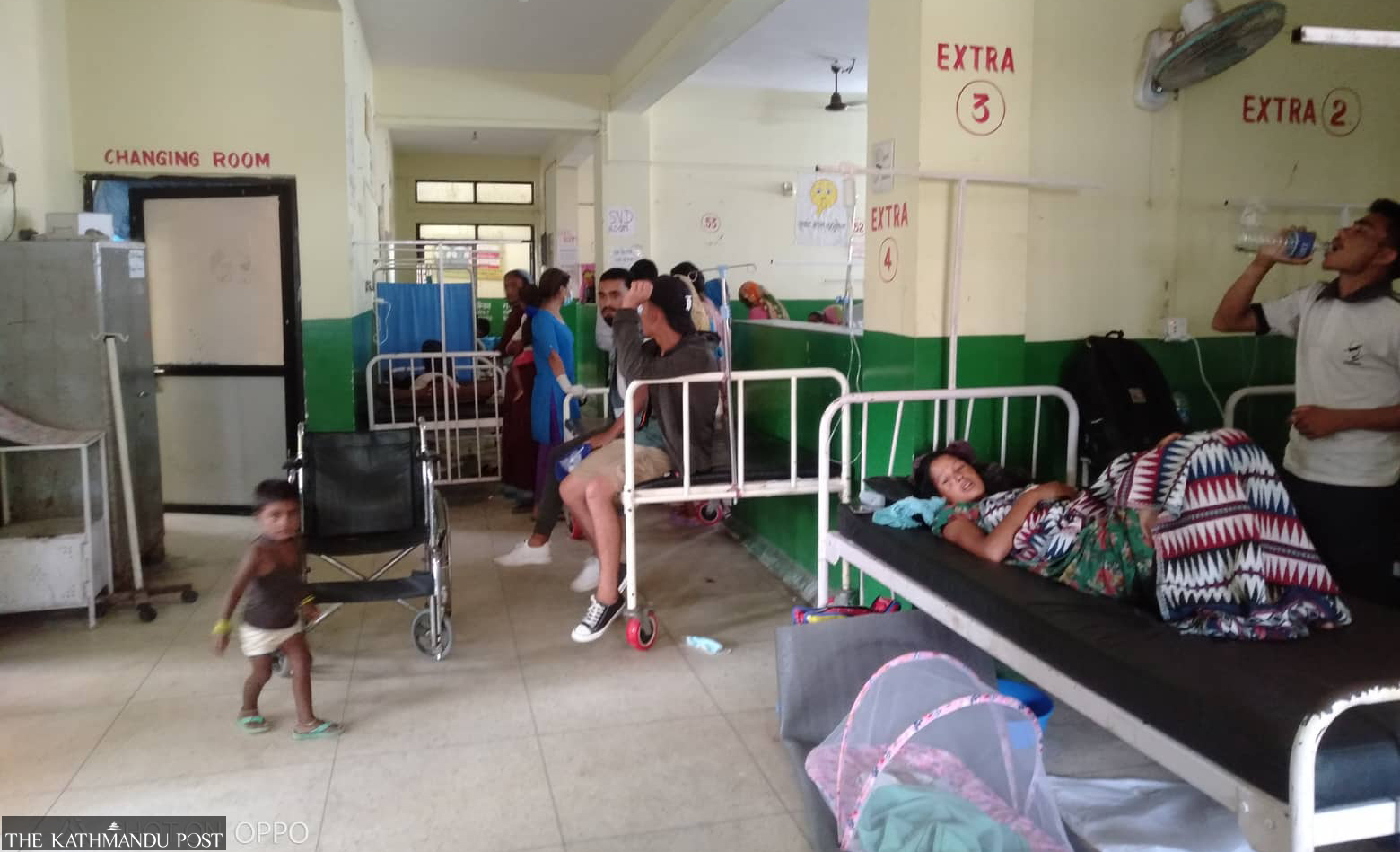 With patient numbers soaring, Bheri Hospital faces shortage of beds