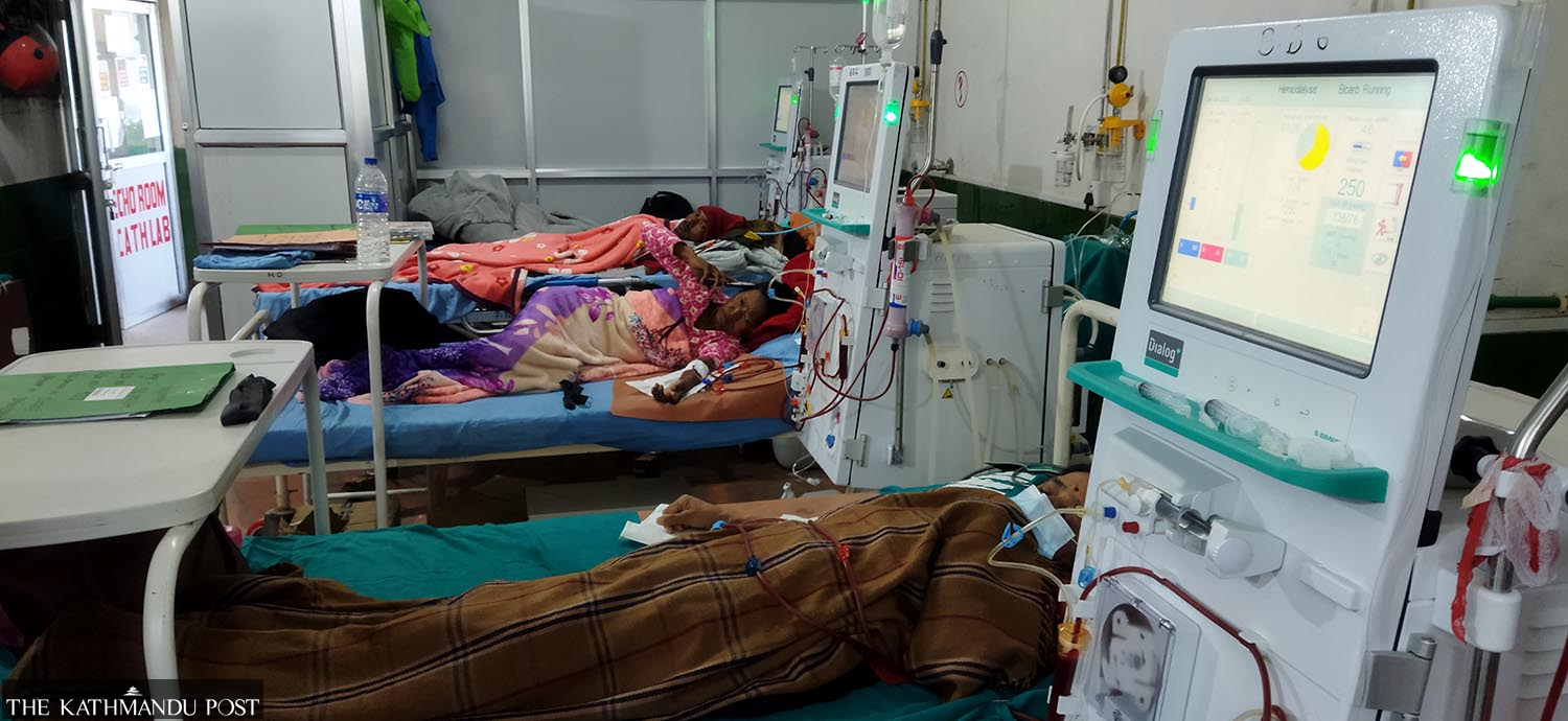 Kidney patients face long wait for dialysis at government hospitals