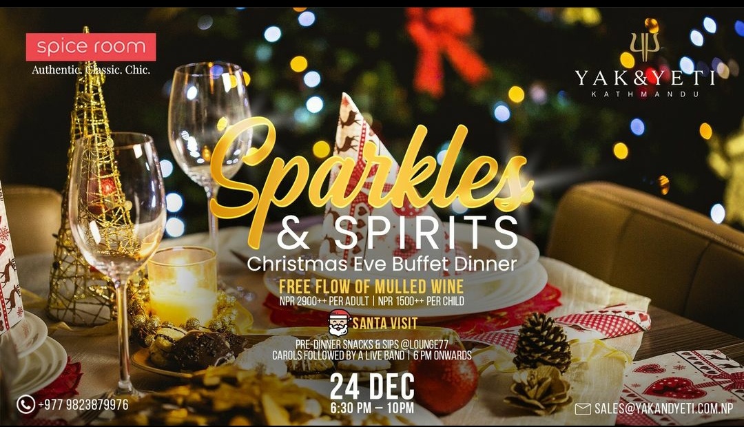 Celebrating Christmas Eve in style