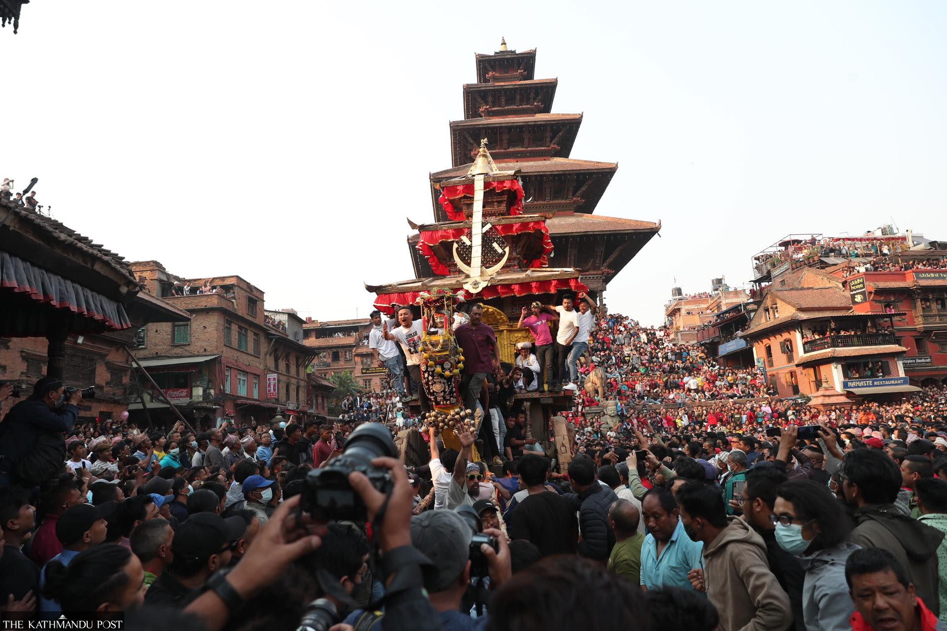 Biska Jatra Kicks Off In Bhaktapur