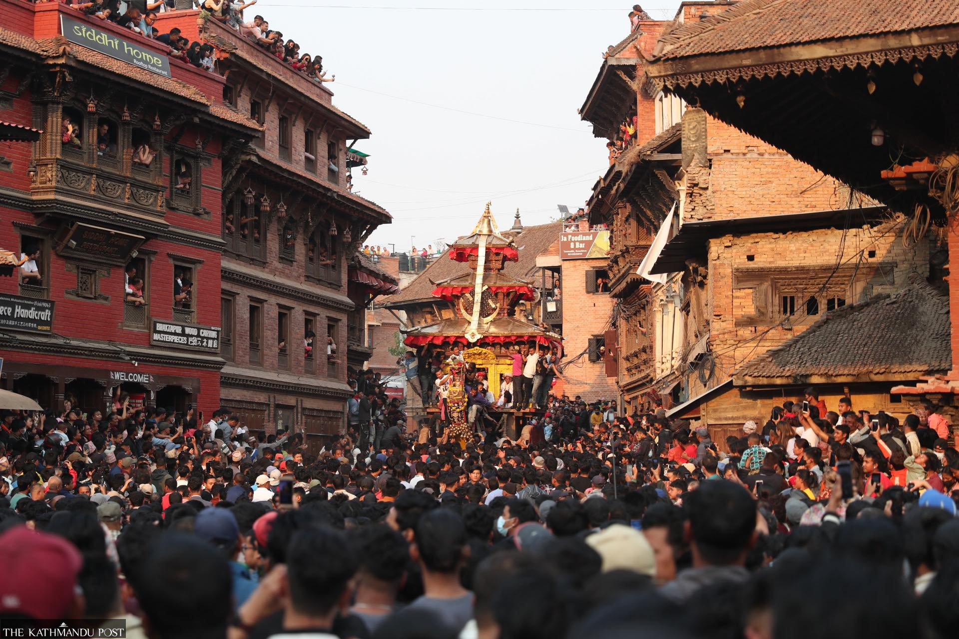 Biska Jatra Kicks Off In Bhaktapur